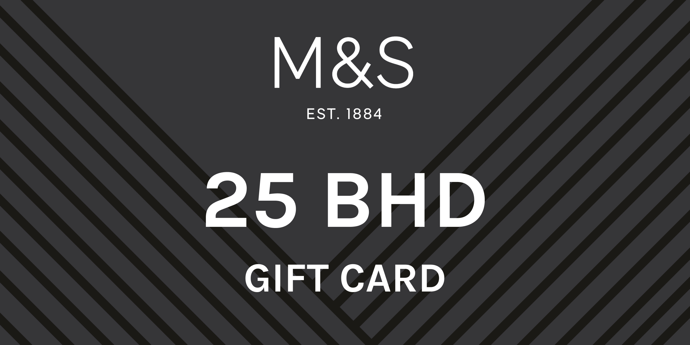 Marks and Spencer Gift Card 25 BHD