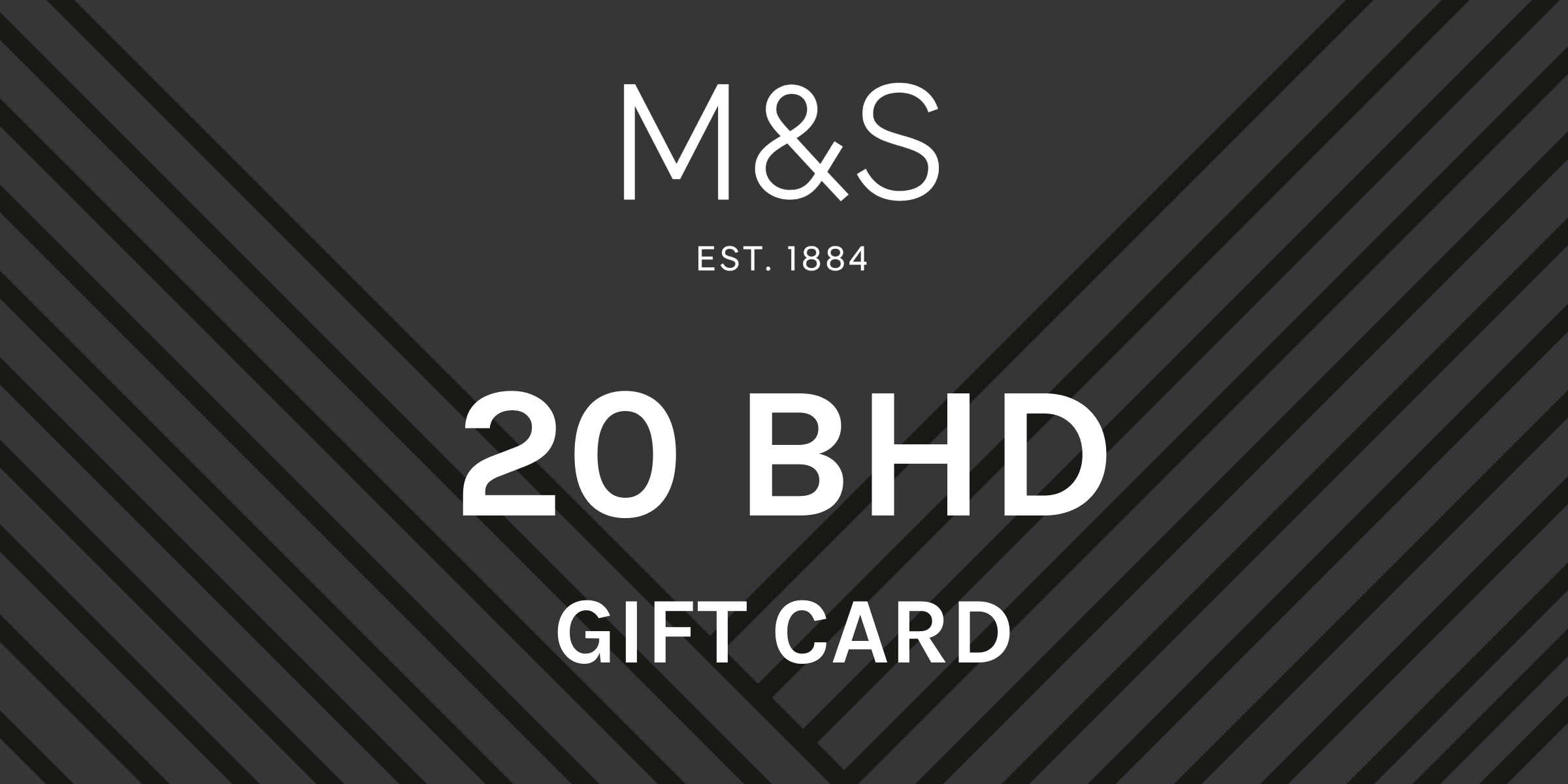 Marks and Spencer Gift Card 20 BHD