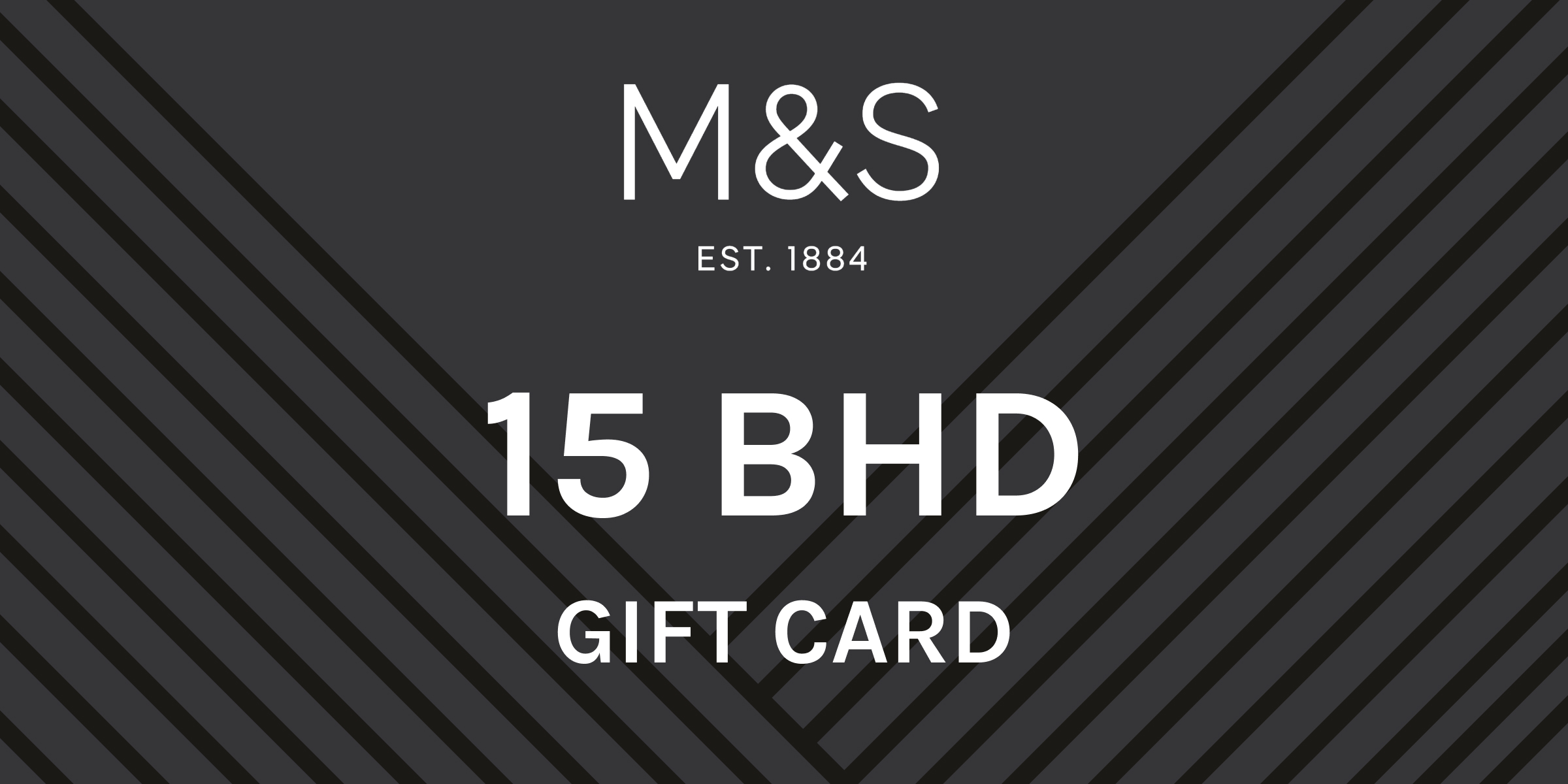 Marks and Spencer Gift Card 15 BHD