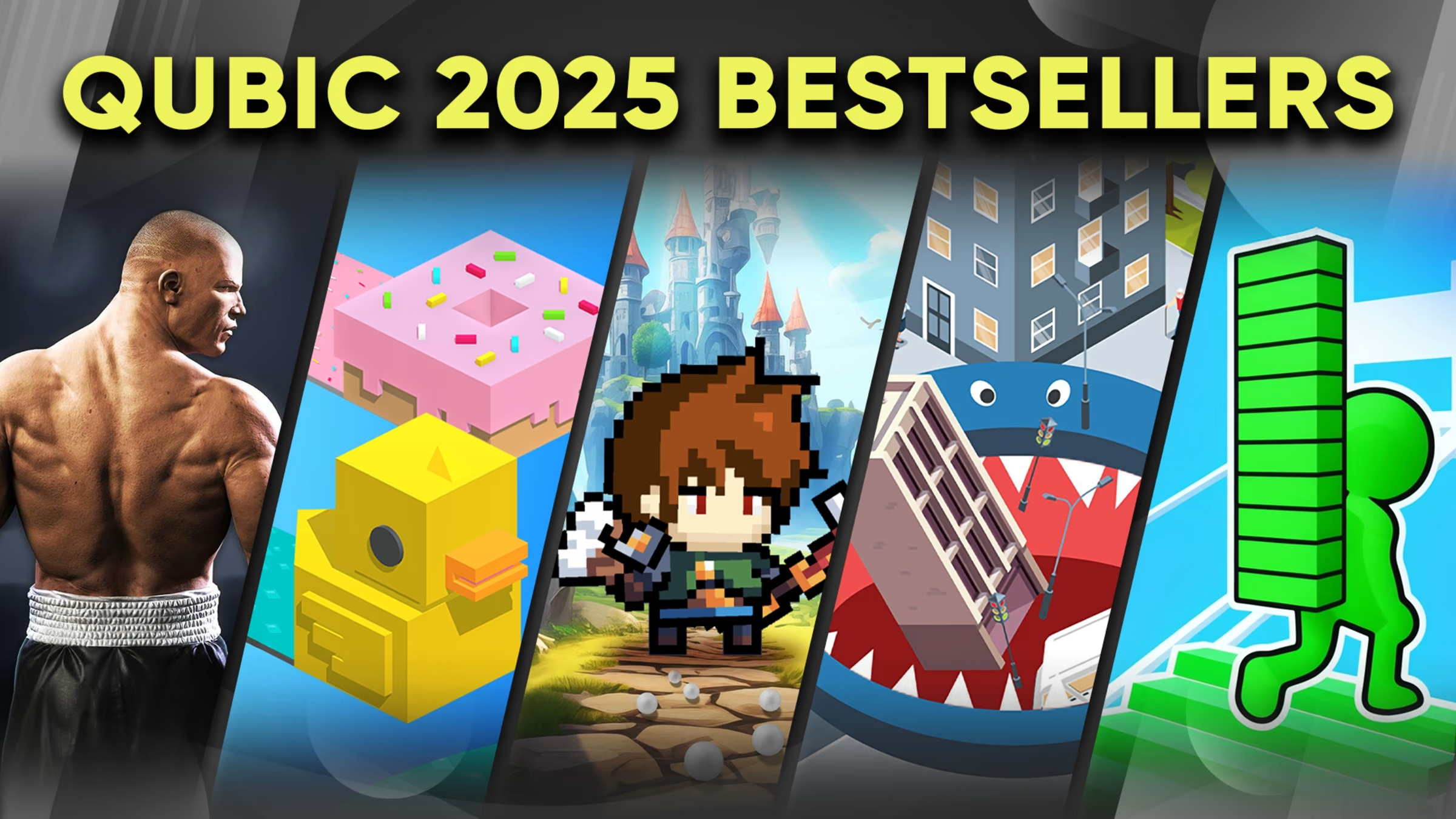 Qubic 2025 Bestsellers (PS4 Account)