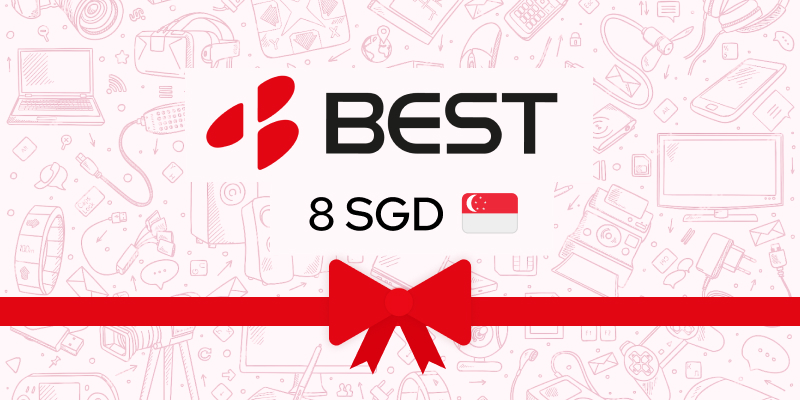 Best Denki Gift Card 8 SGD