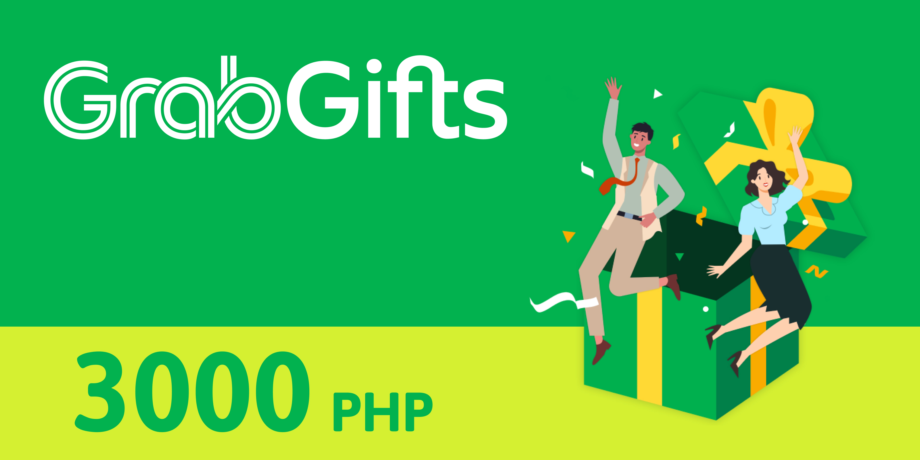 Grab Gift Card 3000 PHP