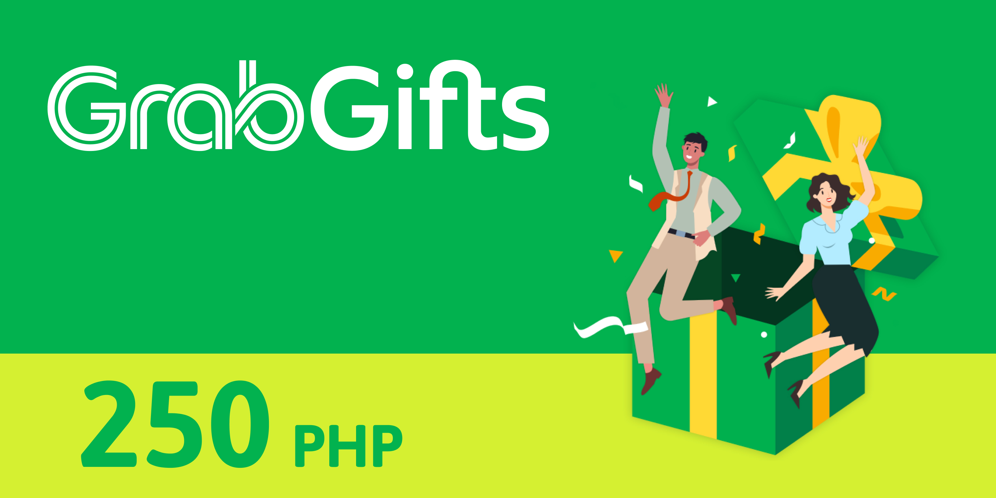 Grab Gift Card 250 PHP