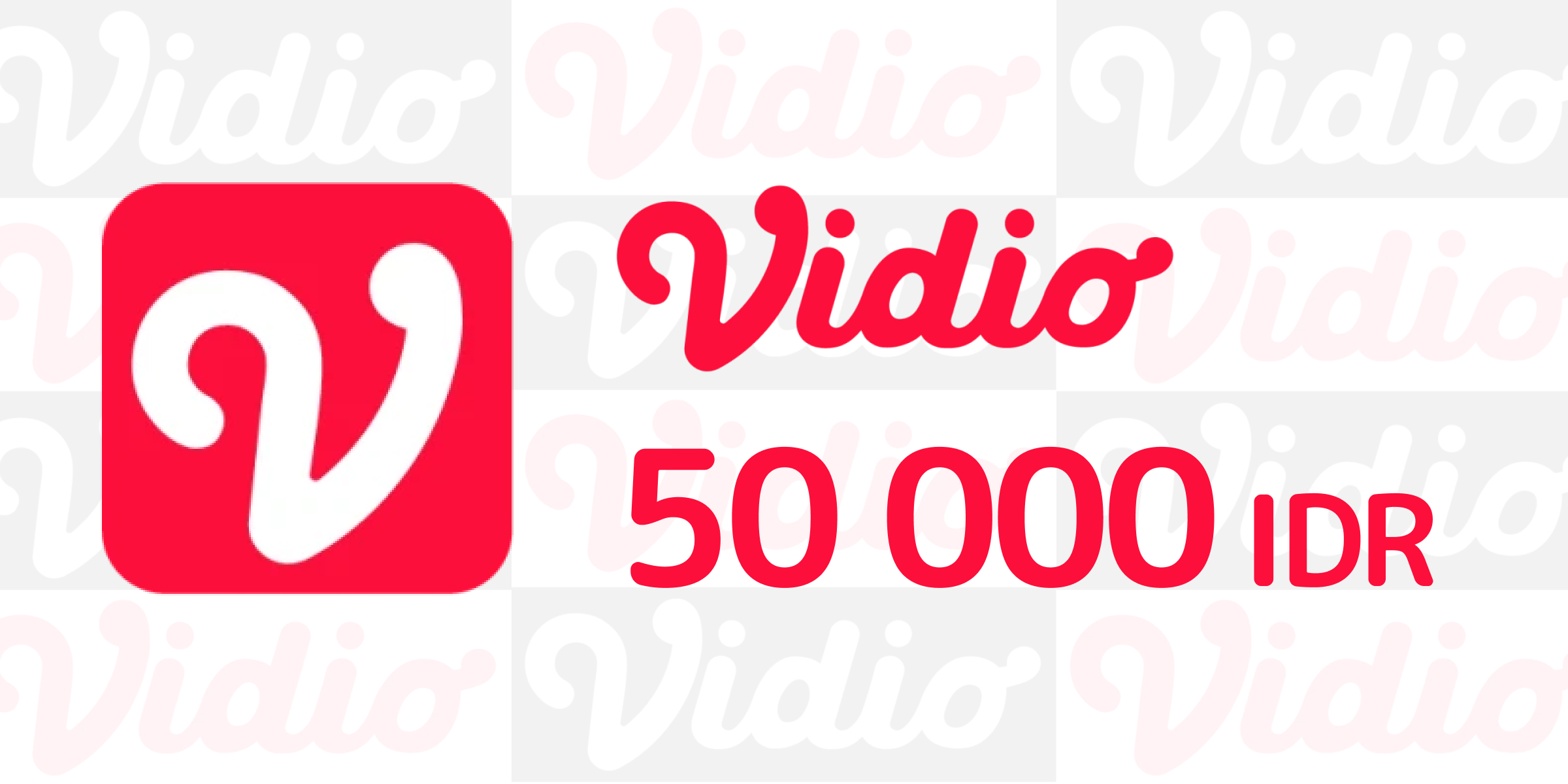 Vidio Gift Card 50000 IDR