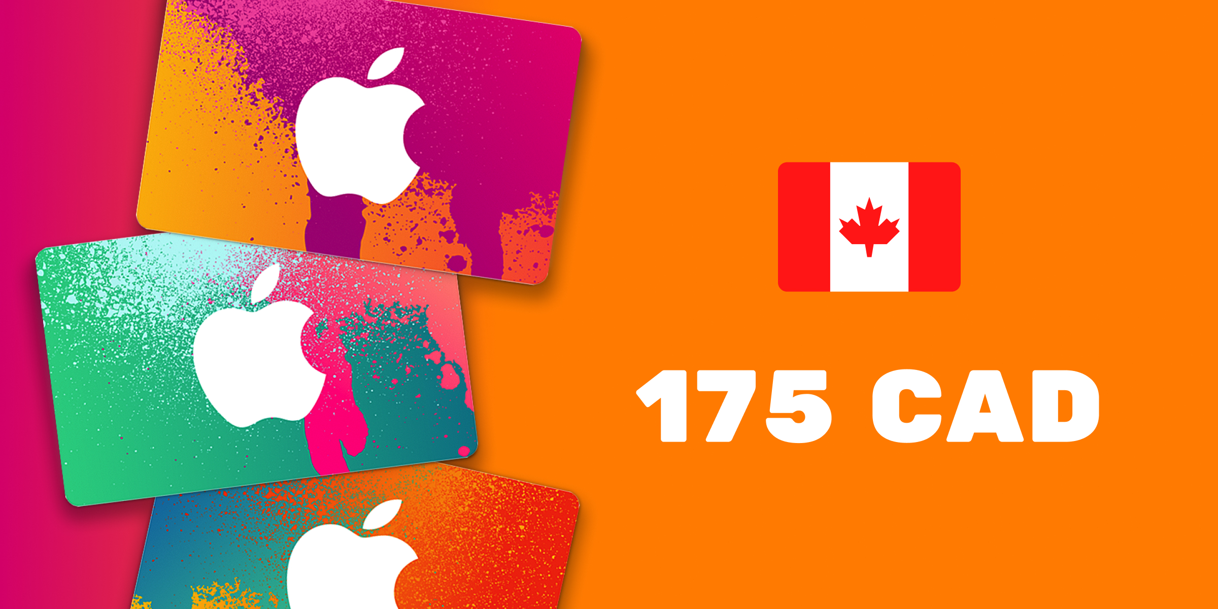 Apple iTunes Gift Card 175 CAD