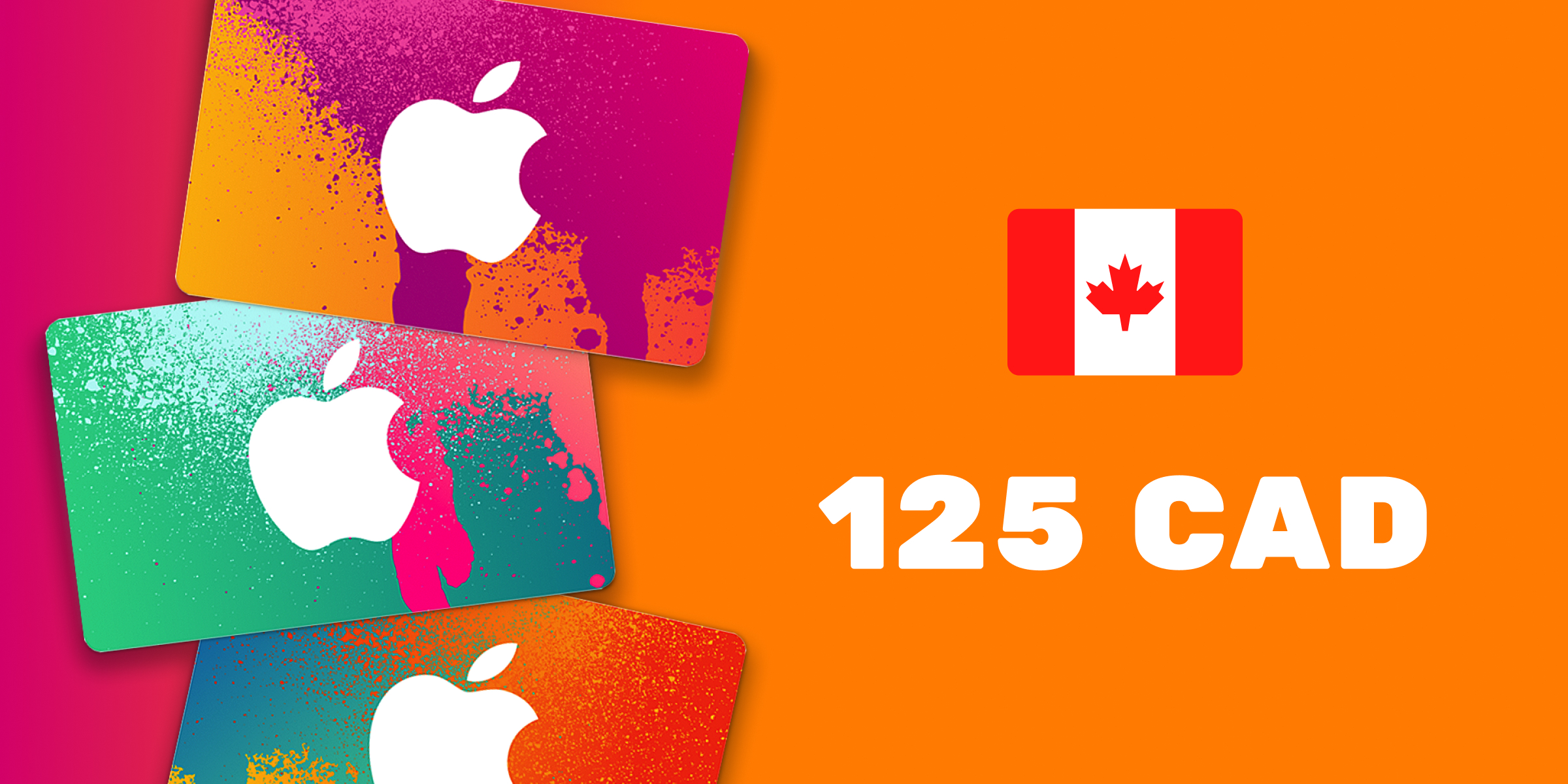 Apple iTunes Gift Card 125 CAD