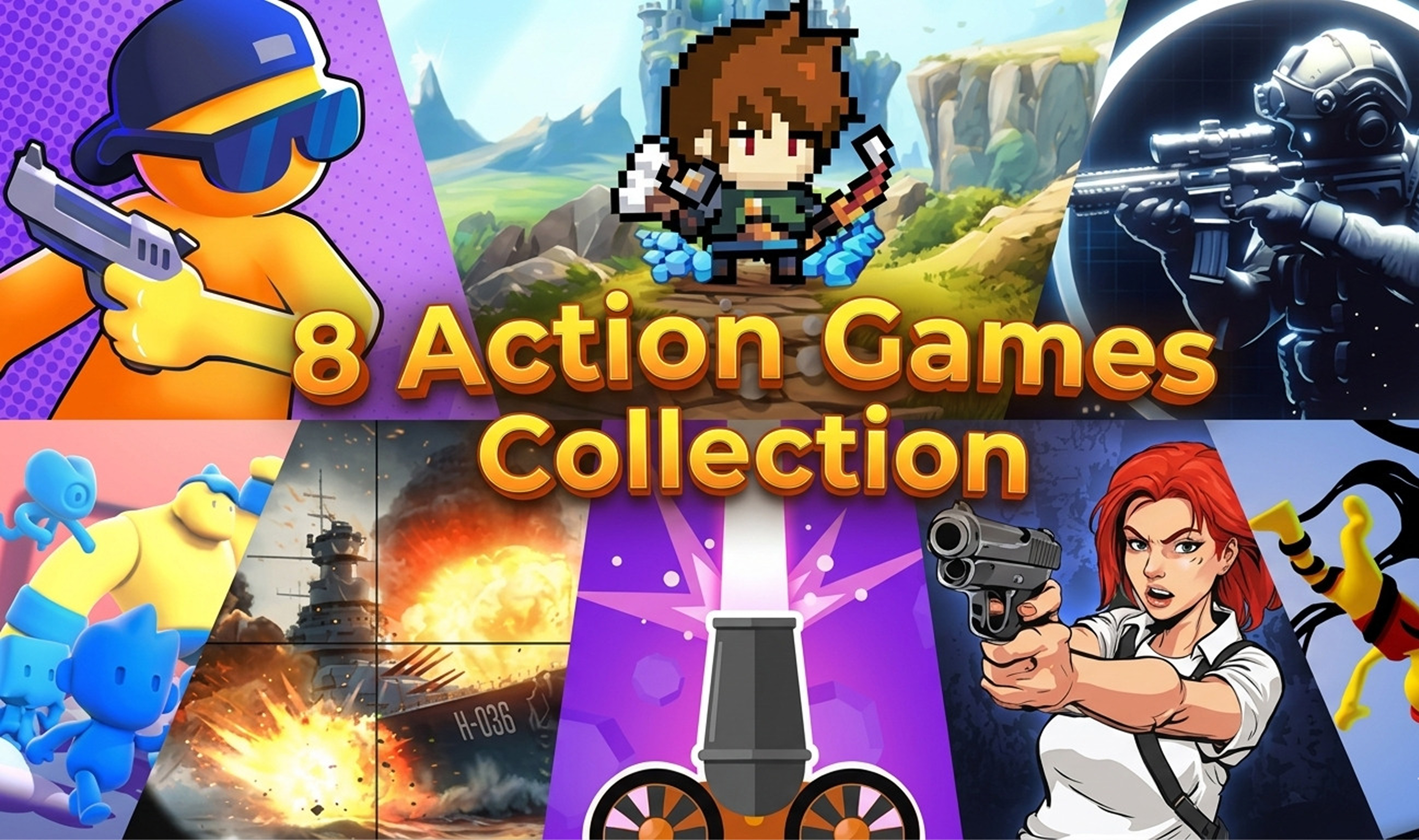 8 Action Games Collection (Xbox One Account)