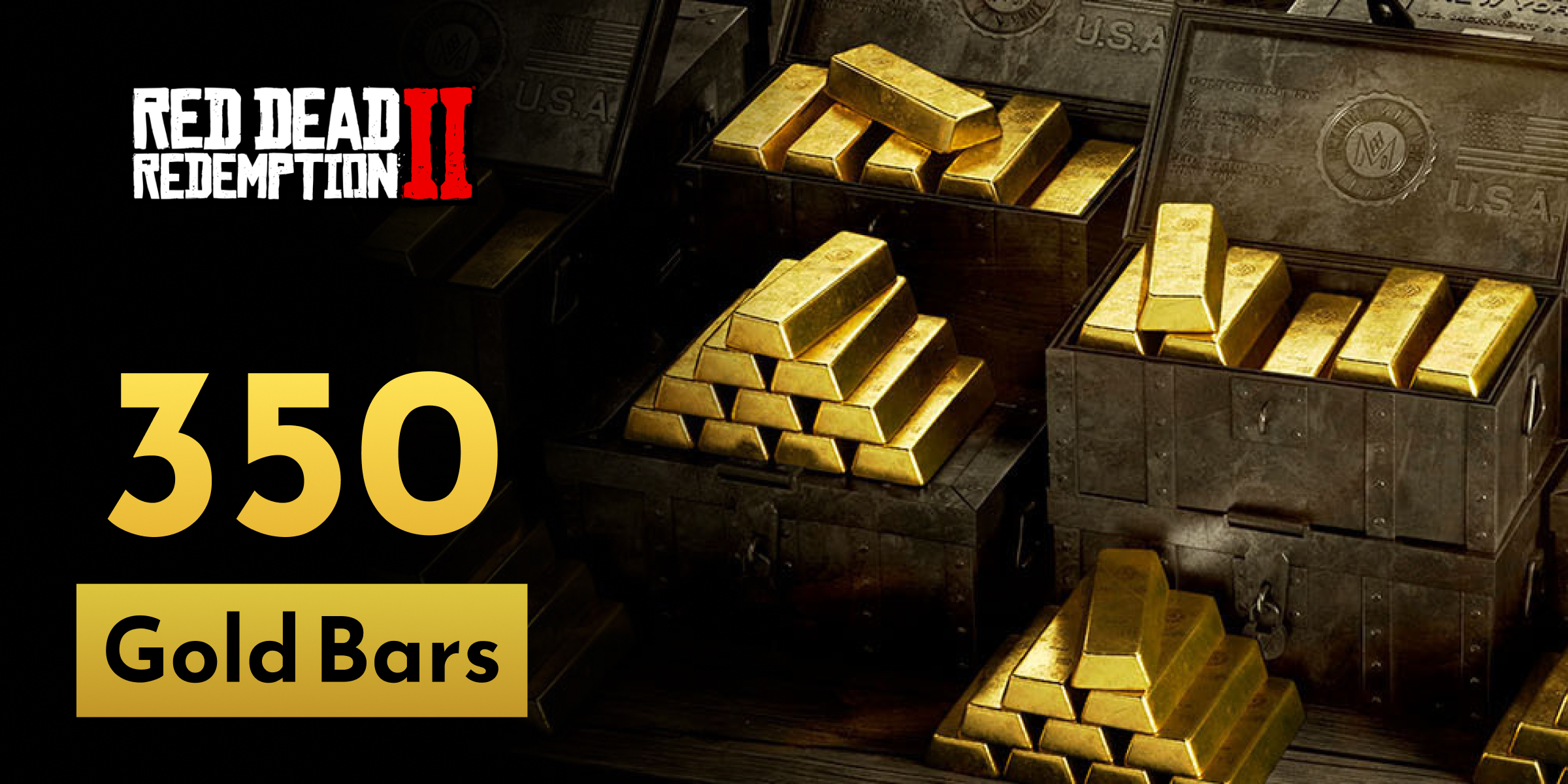 RED DEAD REDEMPTION 2 Online 350 Gold Bars Xbox (DLC)
