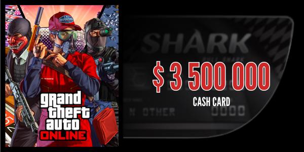 Kaufen Grand Theft Auto Online The Whale Shark Cash Card 3 500 000  (PS4)