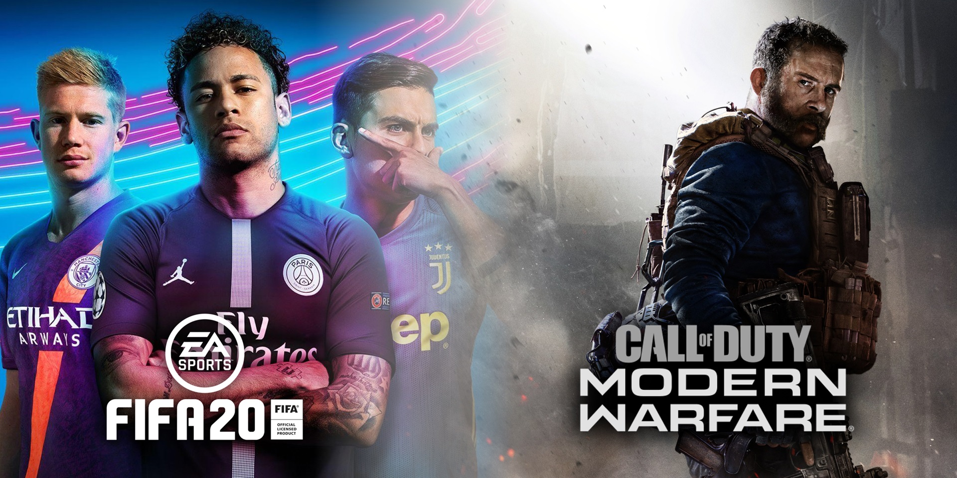 Call of Duty Modern Warfare 2019 + FIFA 20 bundle (XB1)