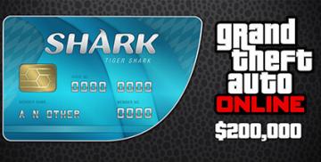 Grand Theft Auto Online Tiger Shark Cash Card 200 000 (PSN) الشراء