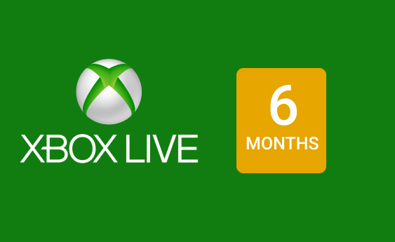 Xbox Live 6 Months