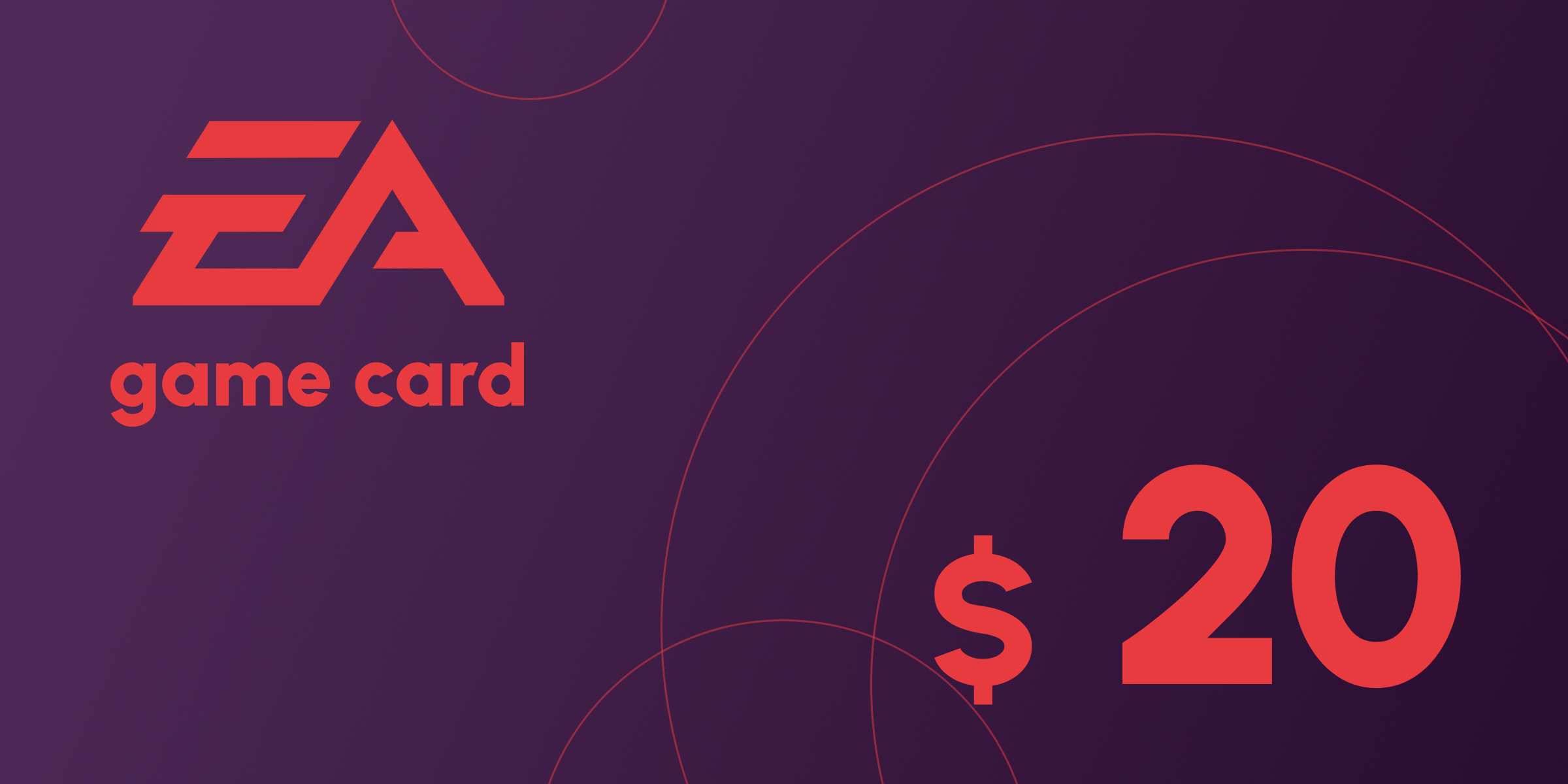EA Gift Card 20 USD