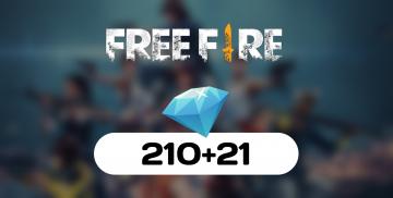 Free Fire 210 + 21 Diamonds 구입
