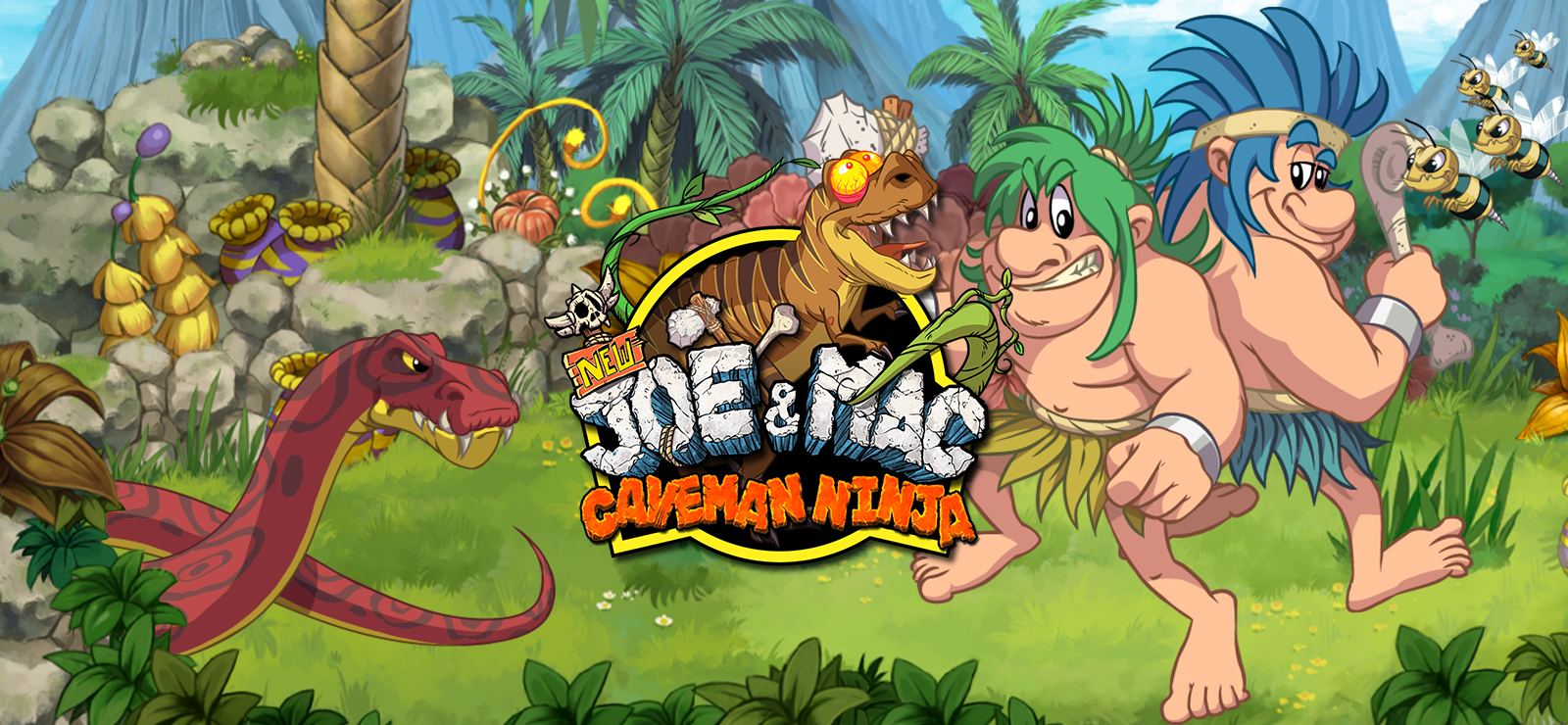 New Joe and Mac Caveman Ninja (Nintendo)
