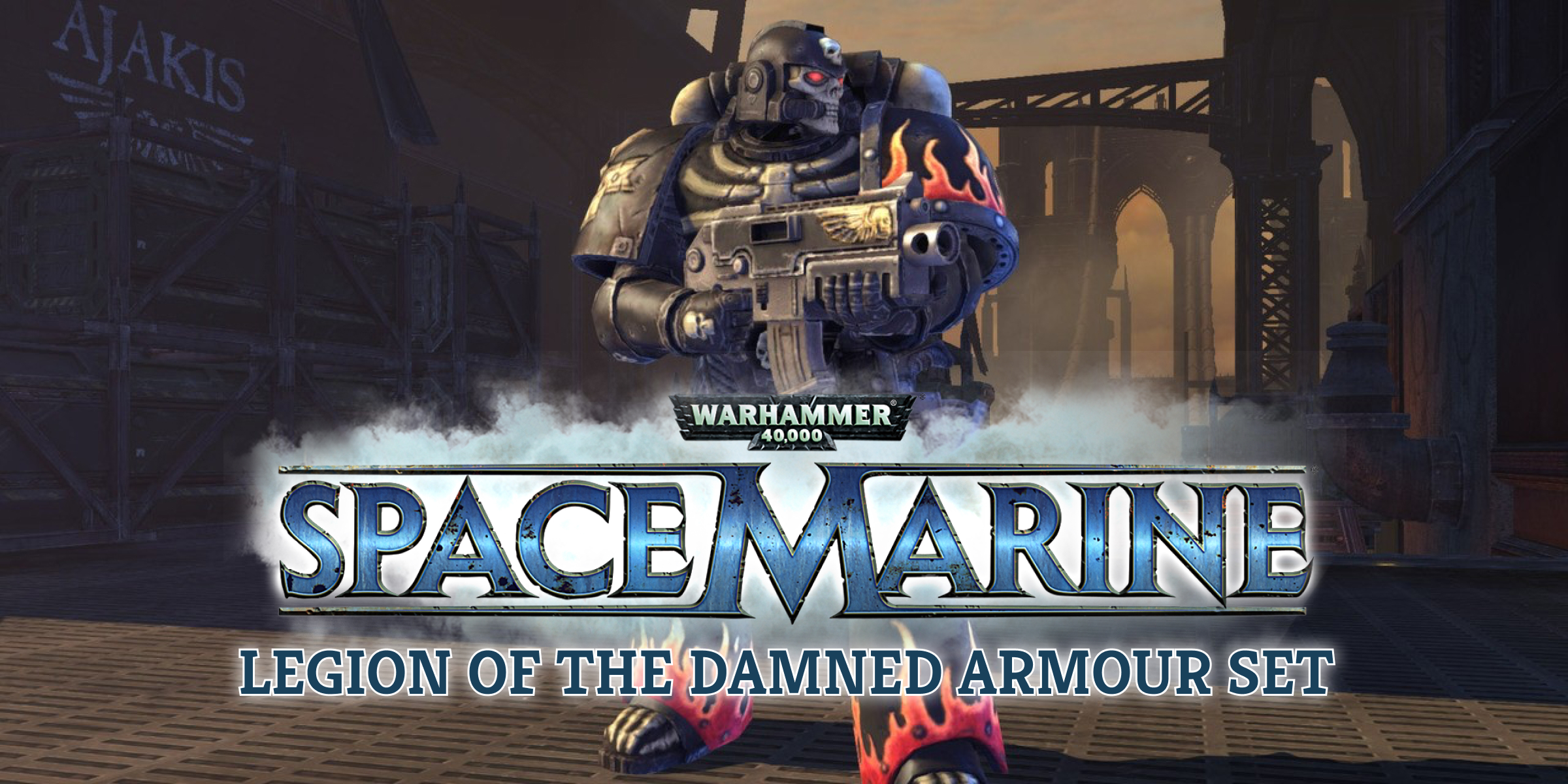 Warhammer 40000 Space Marine Legion of the Damned Armour Set (DLC)