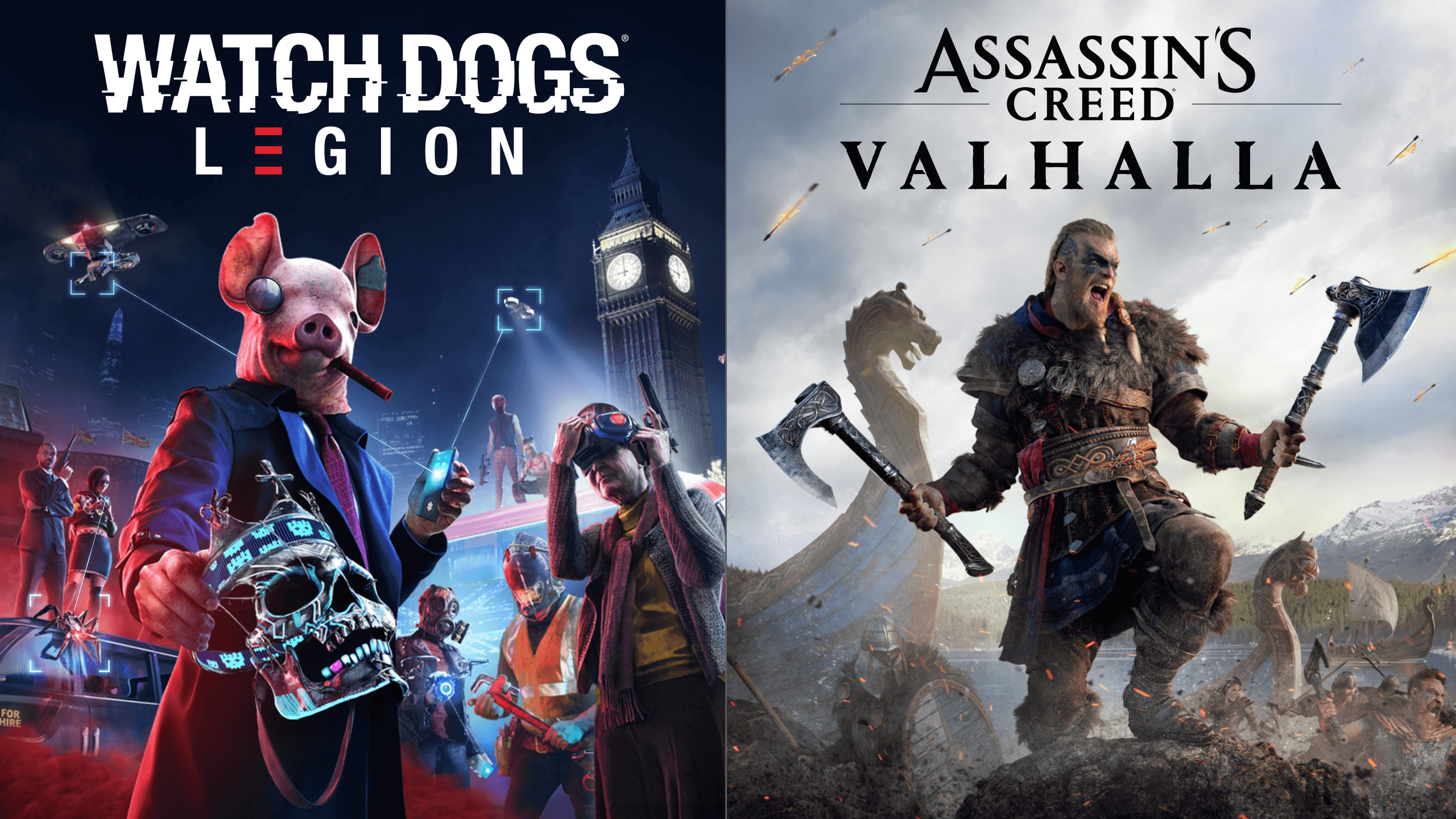 Assassins Creed Valhalla + Watch Dogs: Legion Bundle (Xbox Series X)