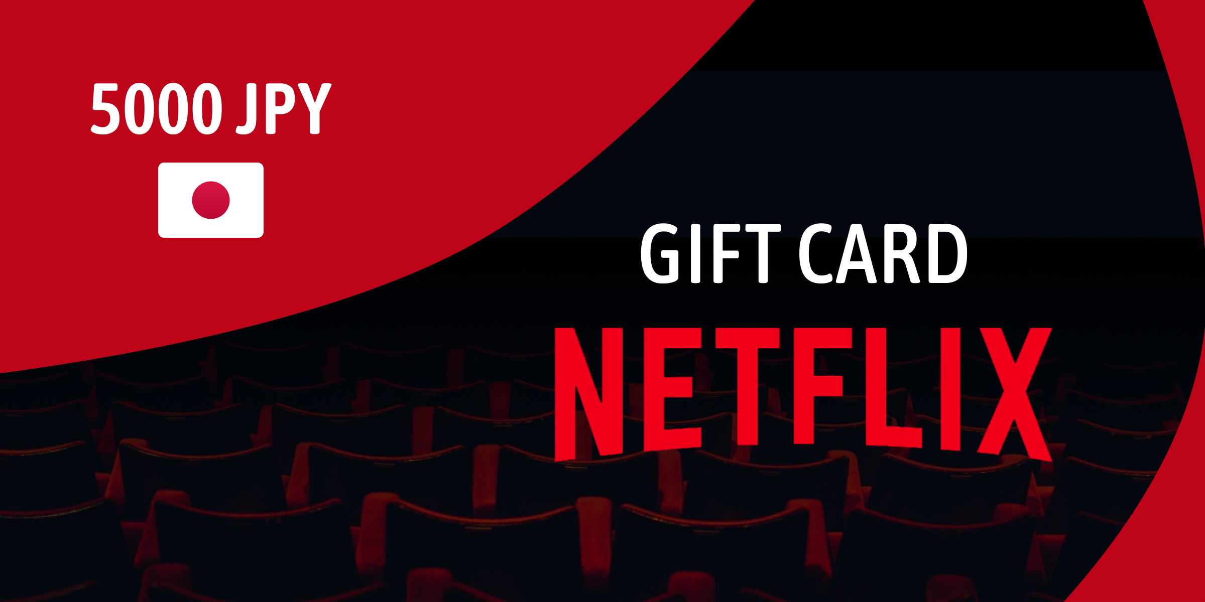 Netflix Gift Card 5000 JPY