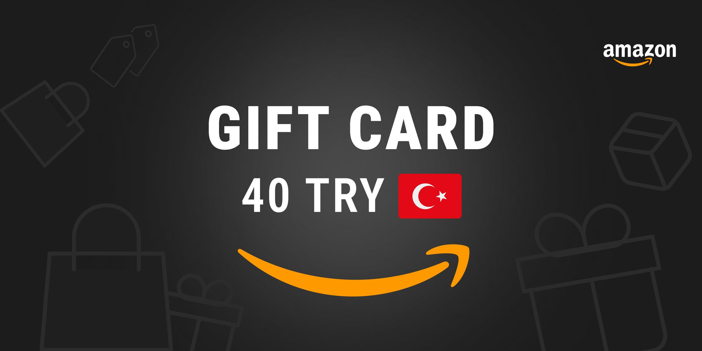 Amazon Gift Card 40 TRY