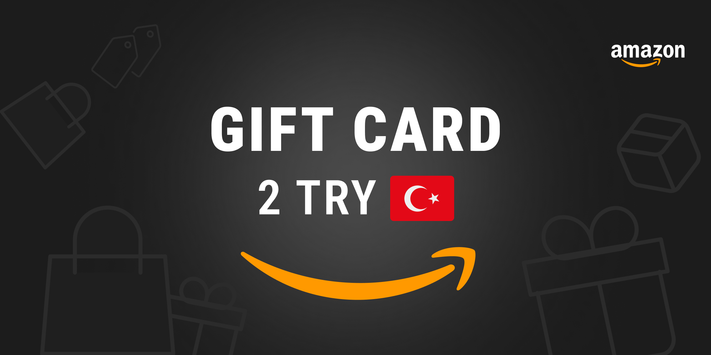 Amazon Gift Card 2 TRY