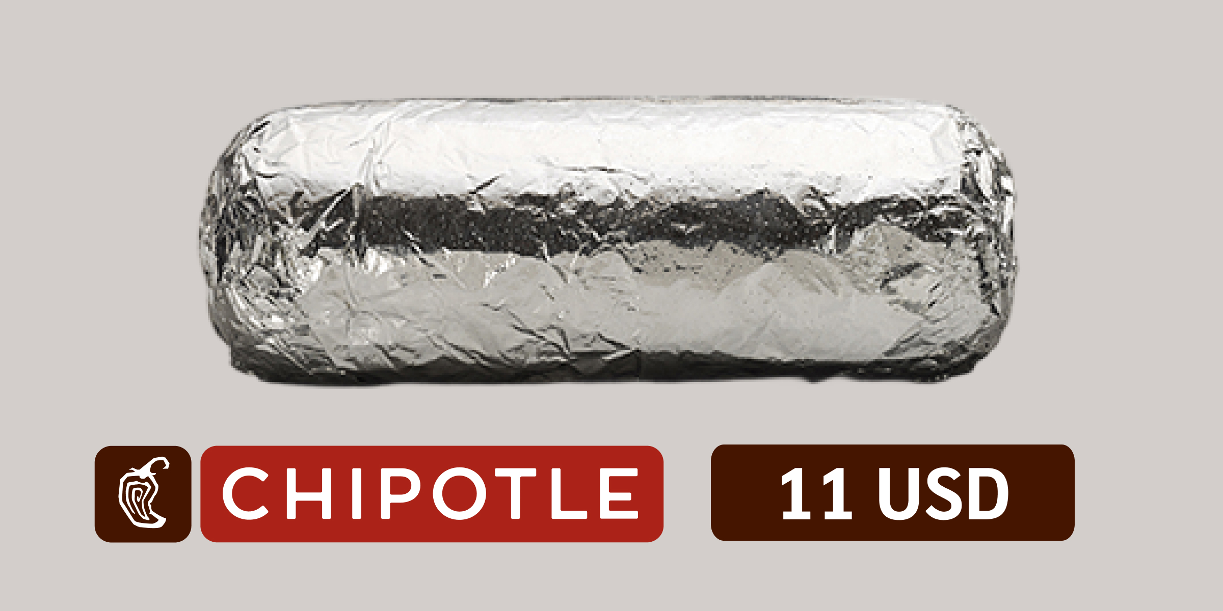 Chipotle Gift Card 11 USD