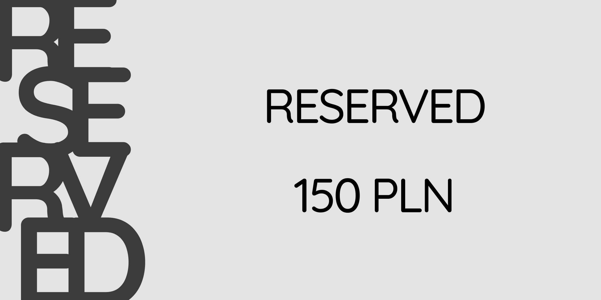Reserved Gift Card 150 PLN
