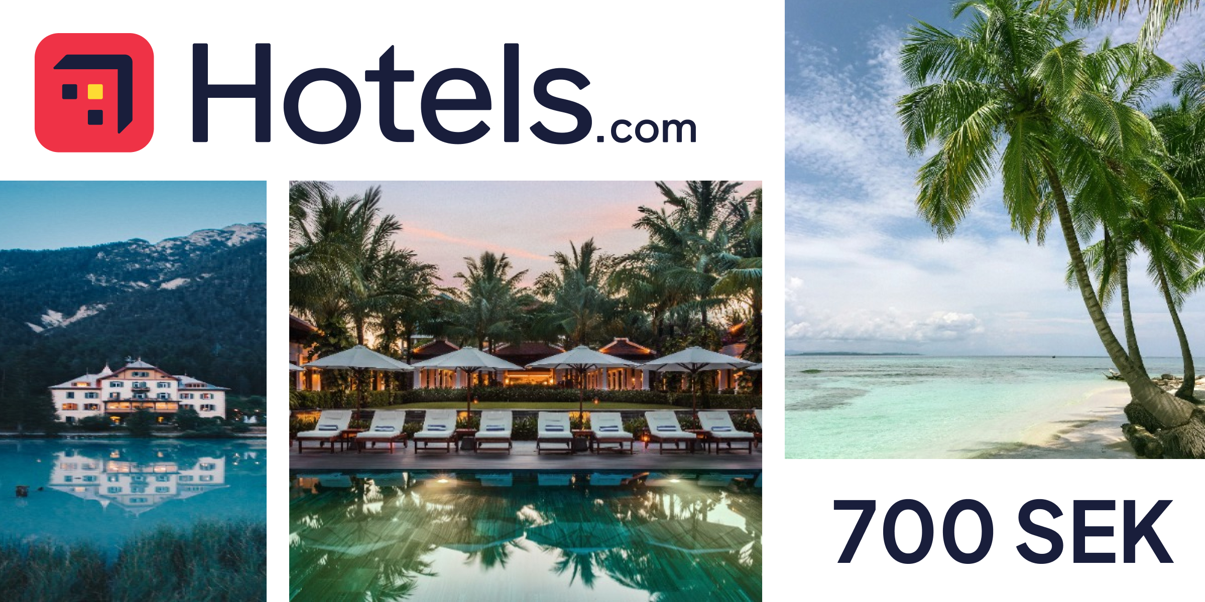 Hotelscom Gift Card 700 SEK