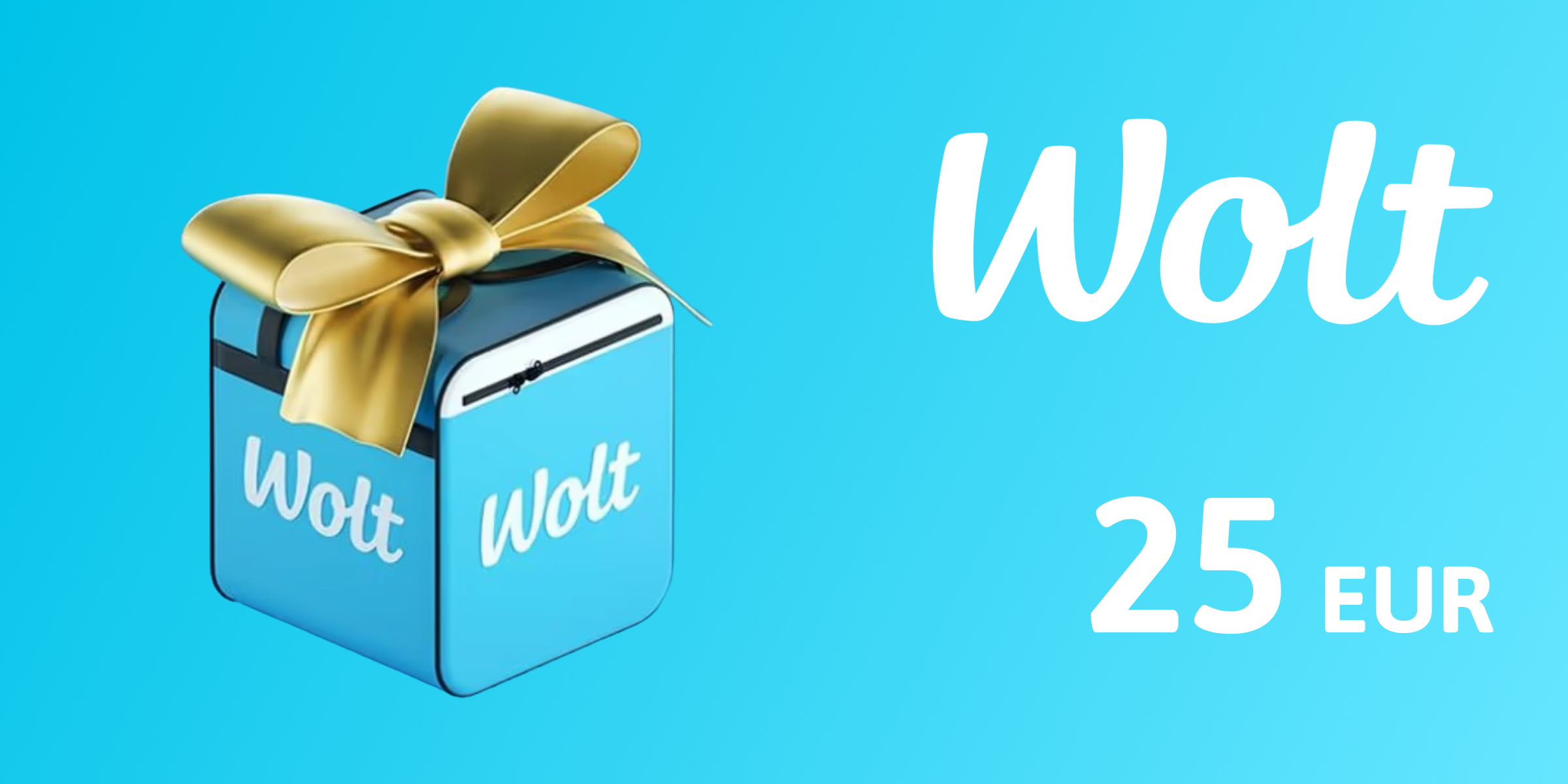 Wolt Gift Card 25 EUR
