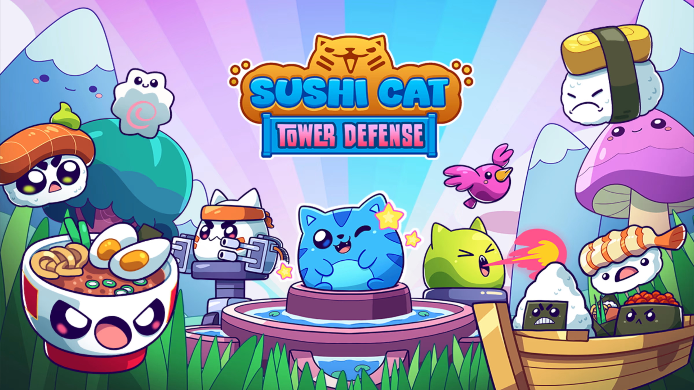 Sushi Cat Tower Defense (Steam Account)