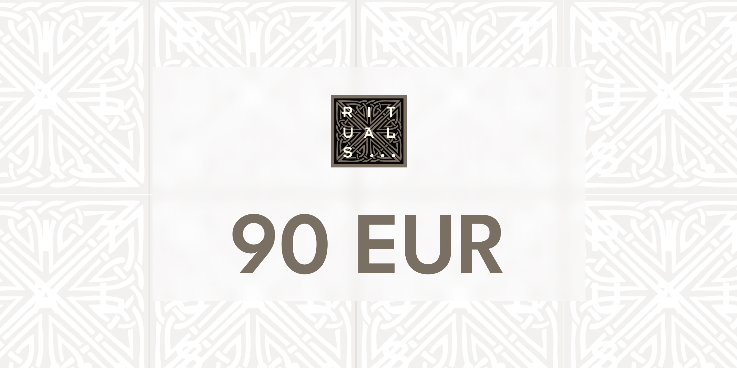 Rituals Gift Card 90 EUR