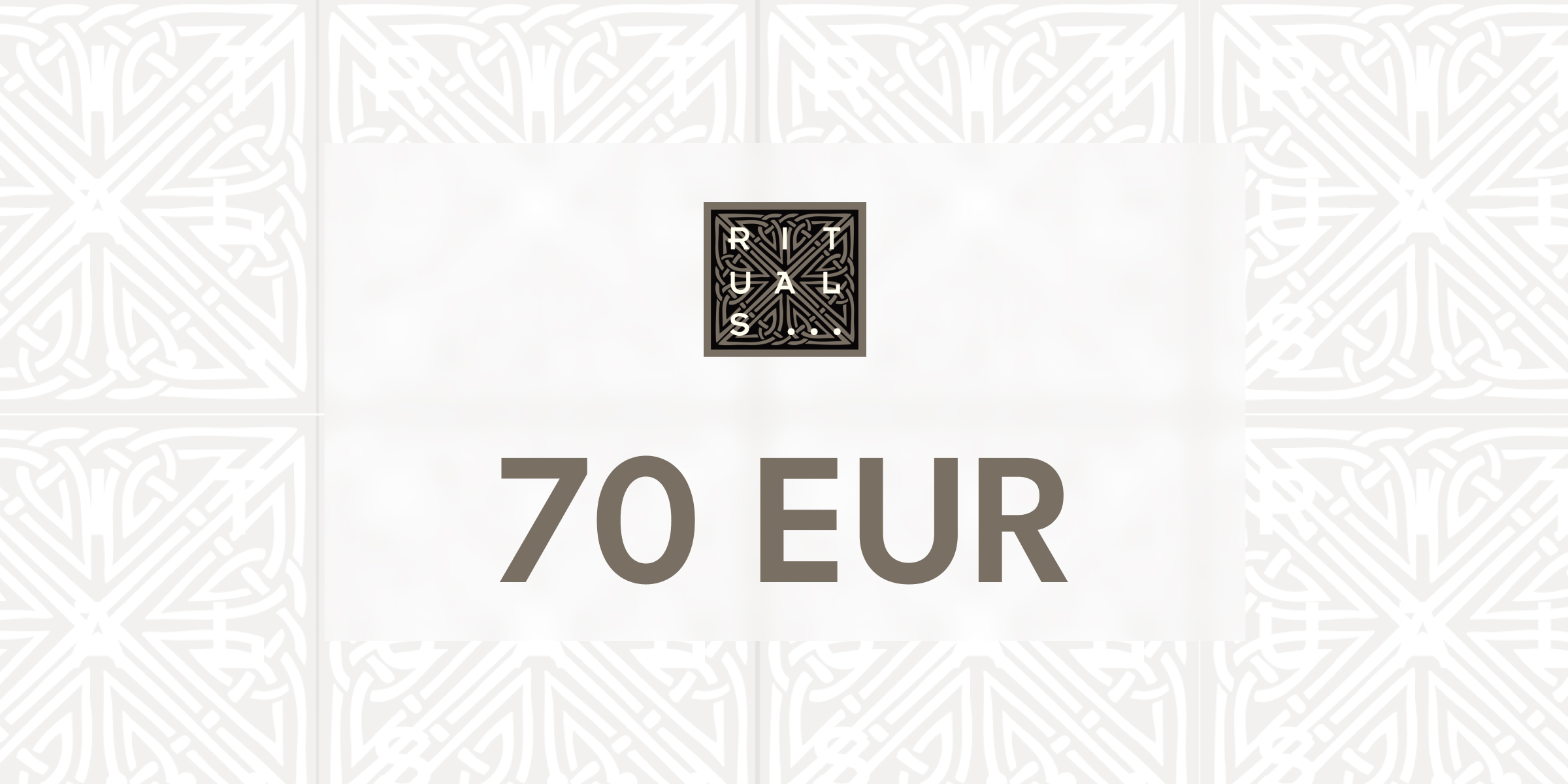 Rituals Gift Card 70 EUR