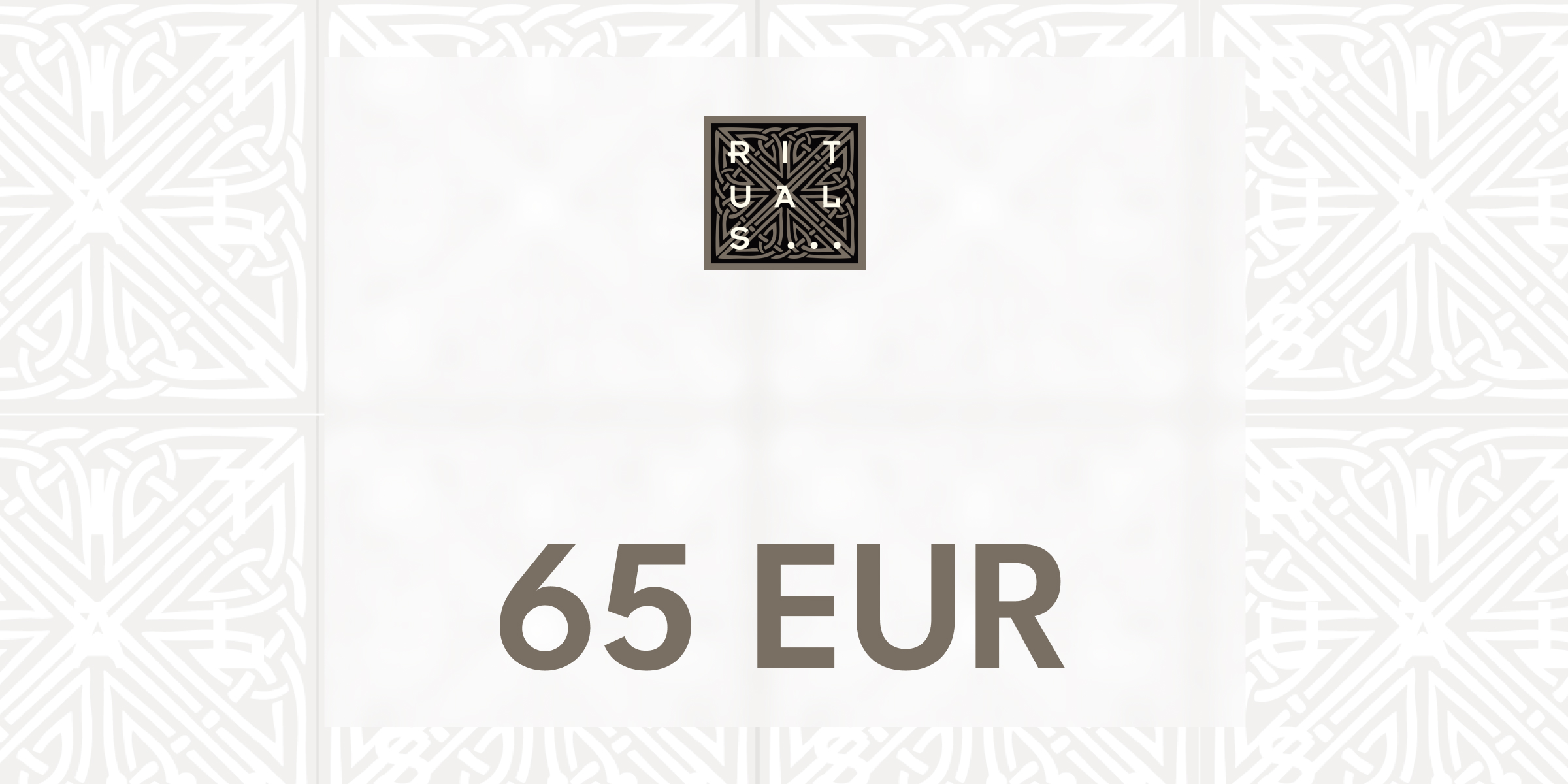 Rituals Gift Card 65 EUR