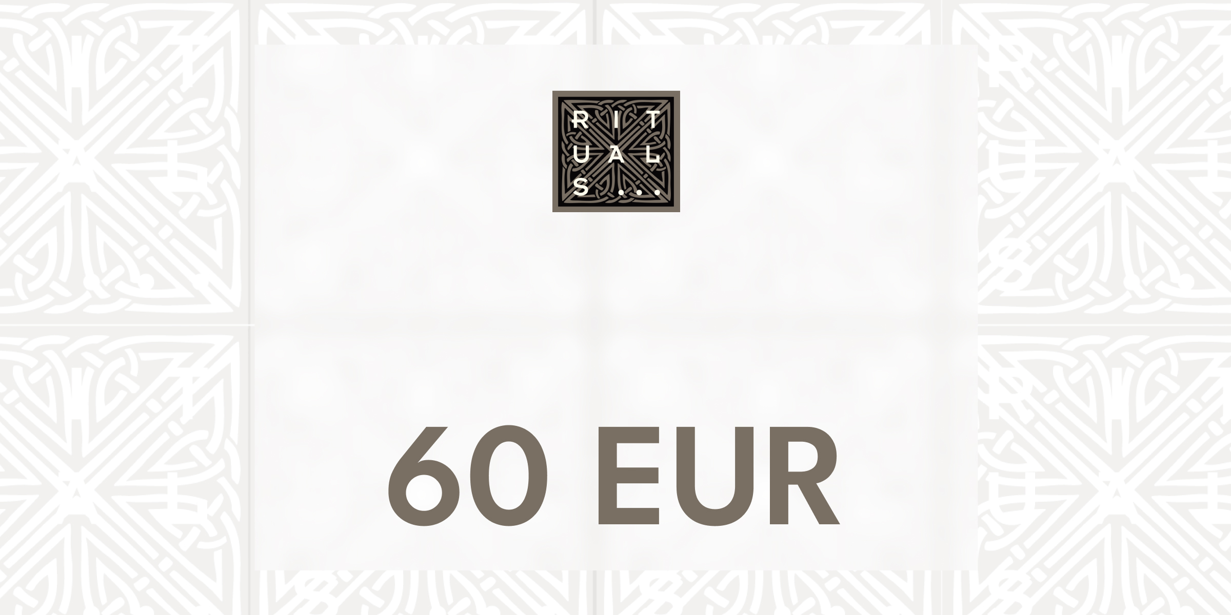 Rituals Gift Card 60 EUR