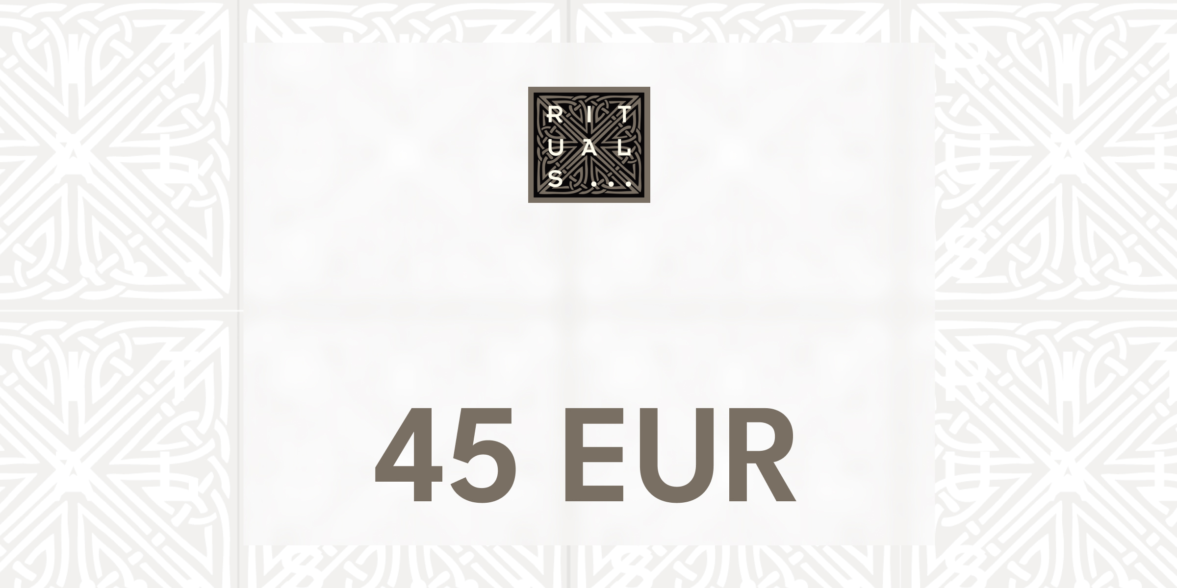 Rituals Gift Card 45 EUR