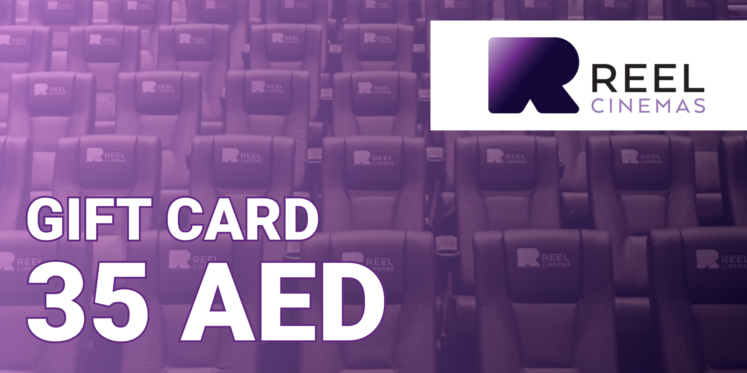 Reel Cinemas Gift Card 35 AED