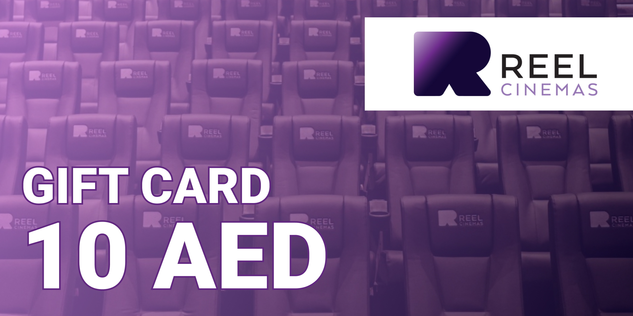 Reel Cinemas Gift Card 10 AED