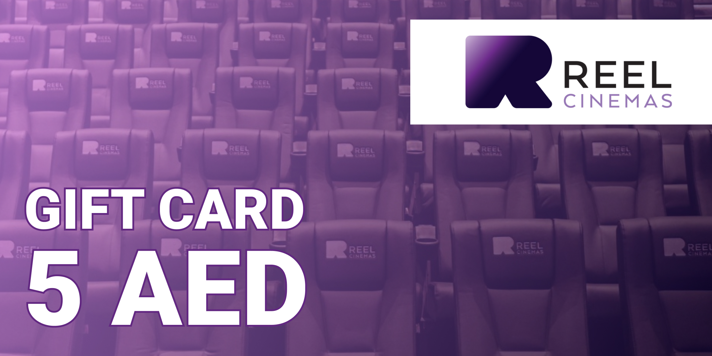 Reel Cinemas Gift Card 5 AED