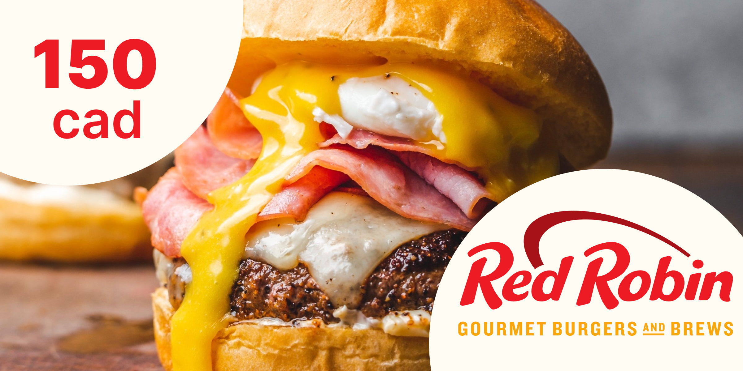 Red Robin Gift Card 150 CAD