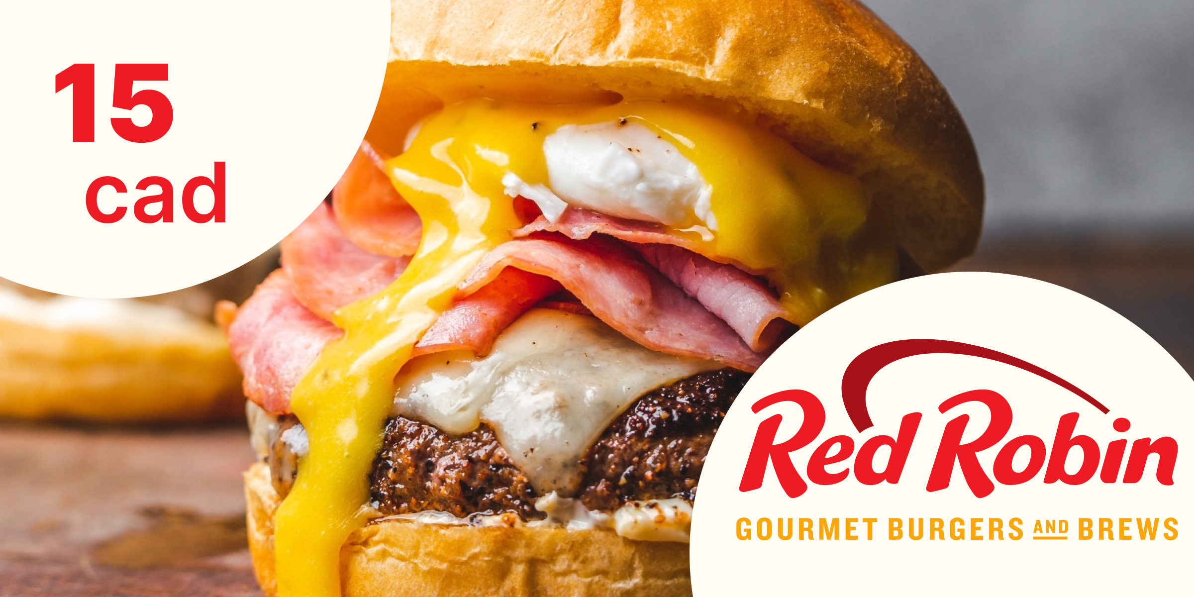 Red Robin Gift Card 15 CAD