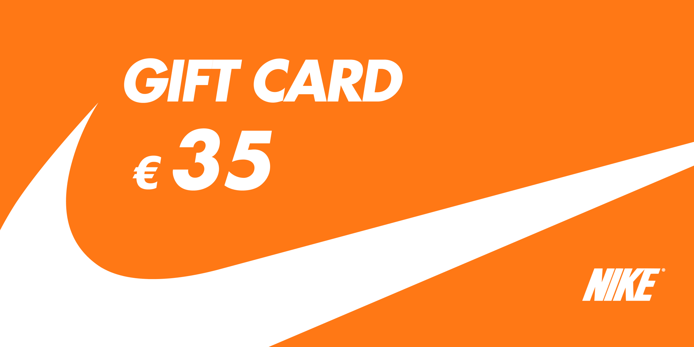 Nike Store Gift Card 35 EUR