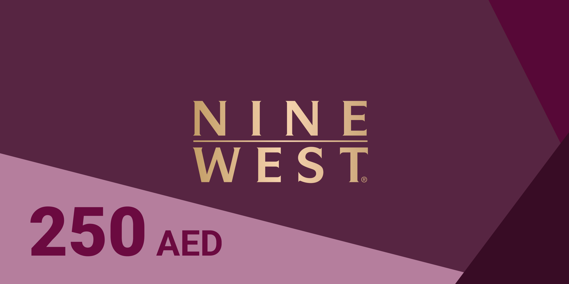 Nine West Gift Card 250 AED