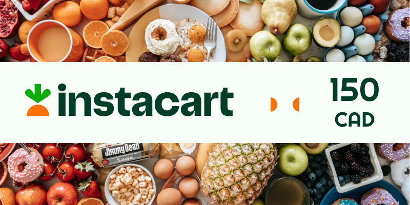 Instacart Gift Card 150 CAD