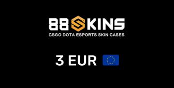 Satın almak 88skins Gift Card 3 EUR