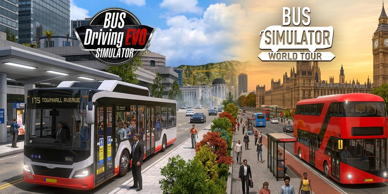 Bus Simulator World Tour and EVO (PS5 Account)