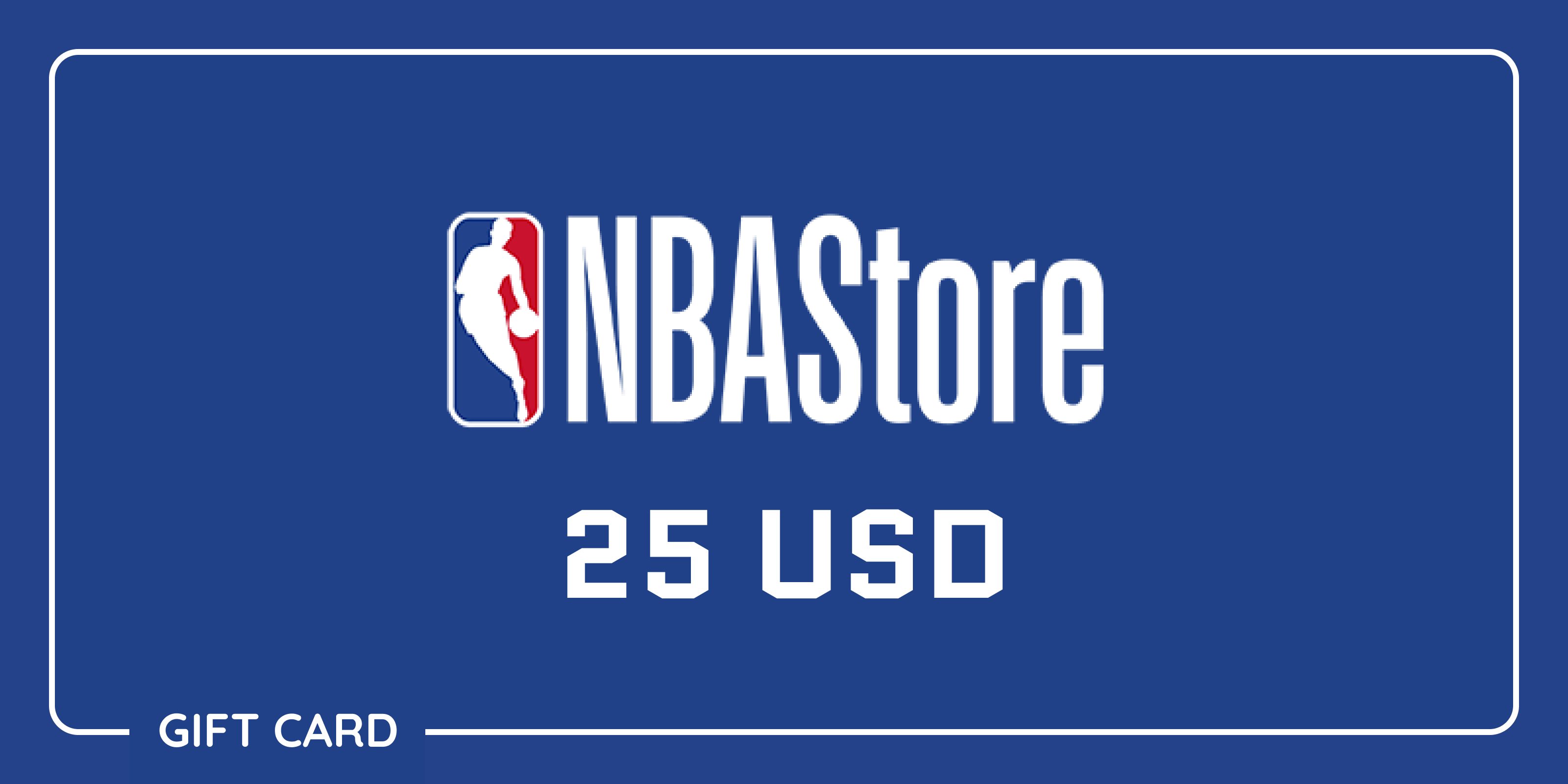 NBA Store Gift Card 25 USD