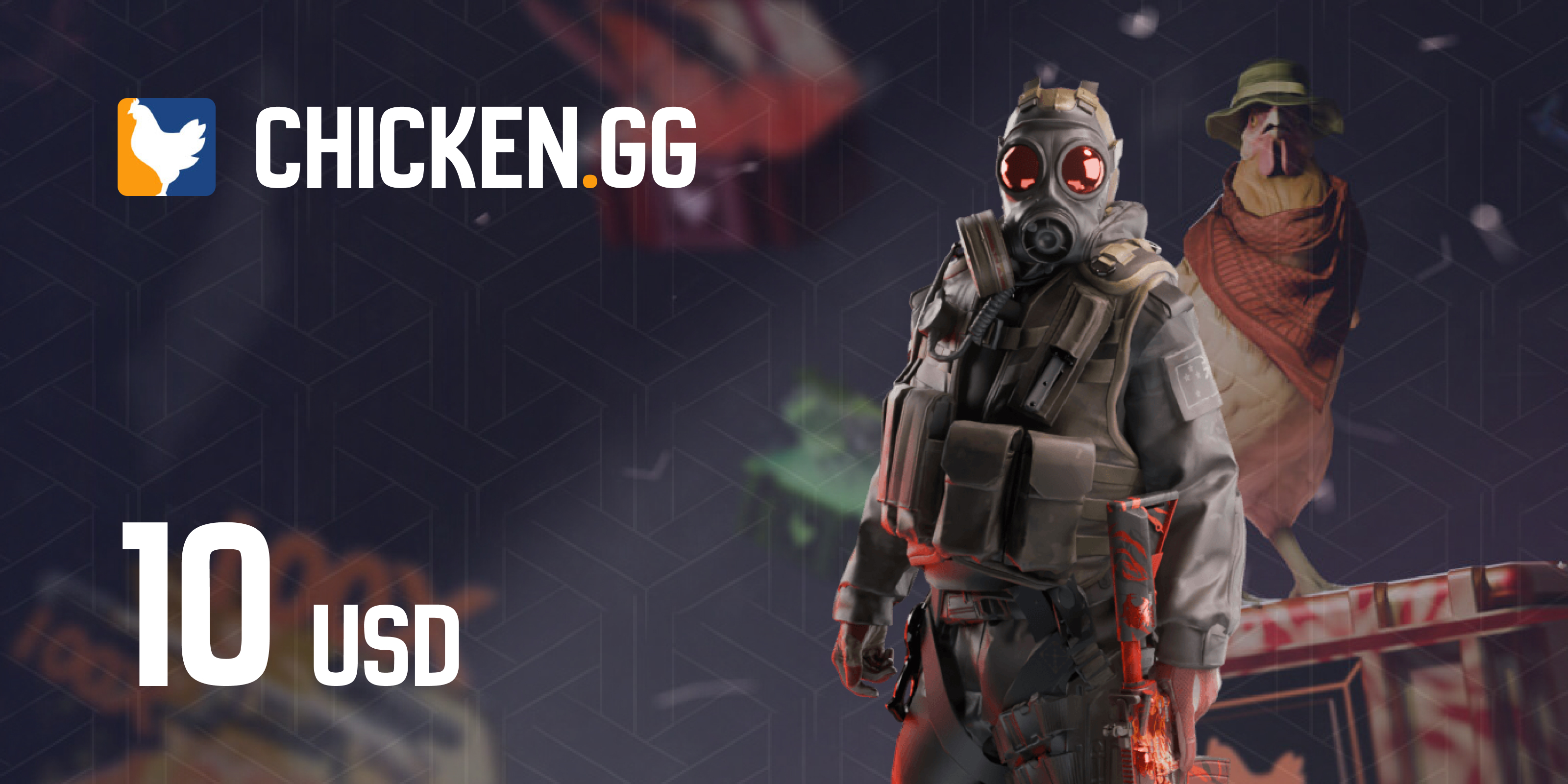Chicken gg Gift Card 10 USD