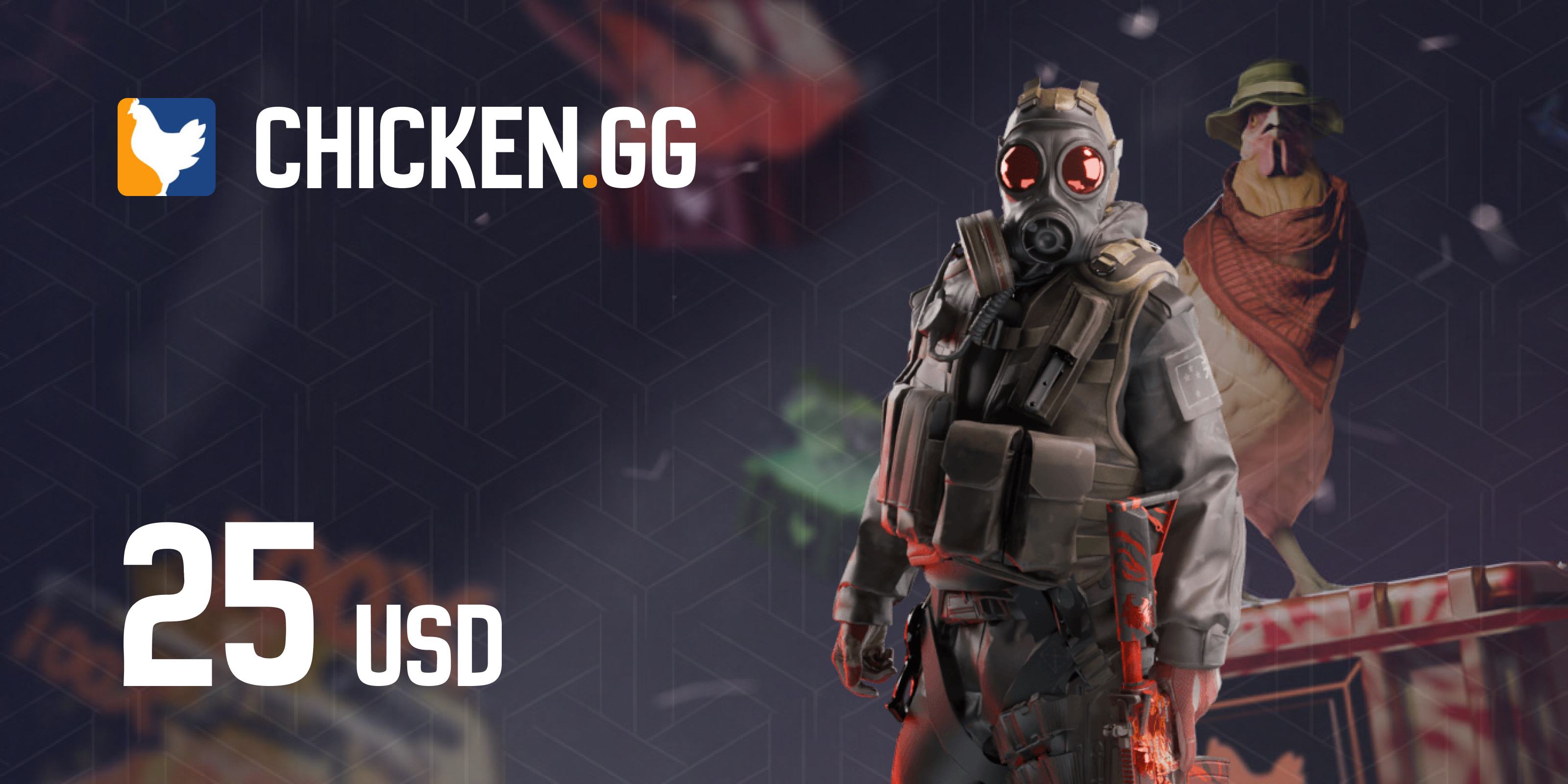 Chicken gg Gift Card 25 USD