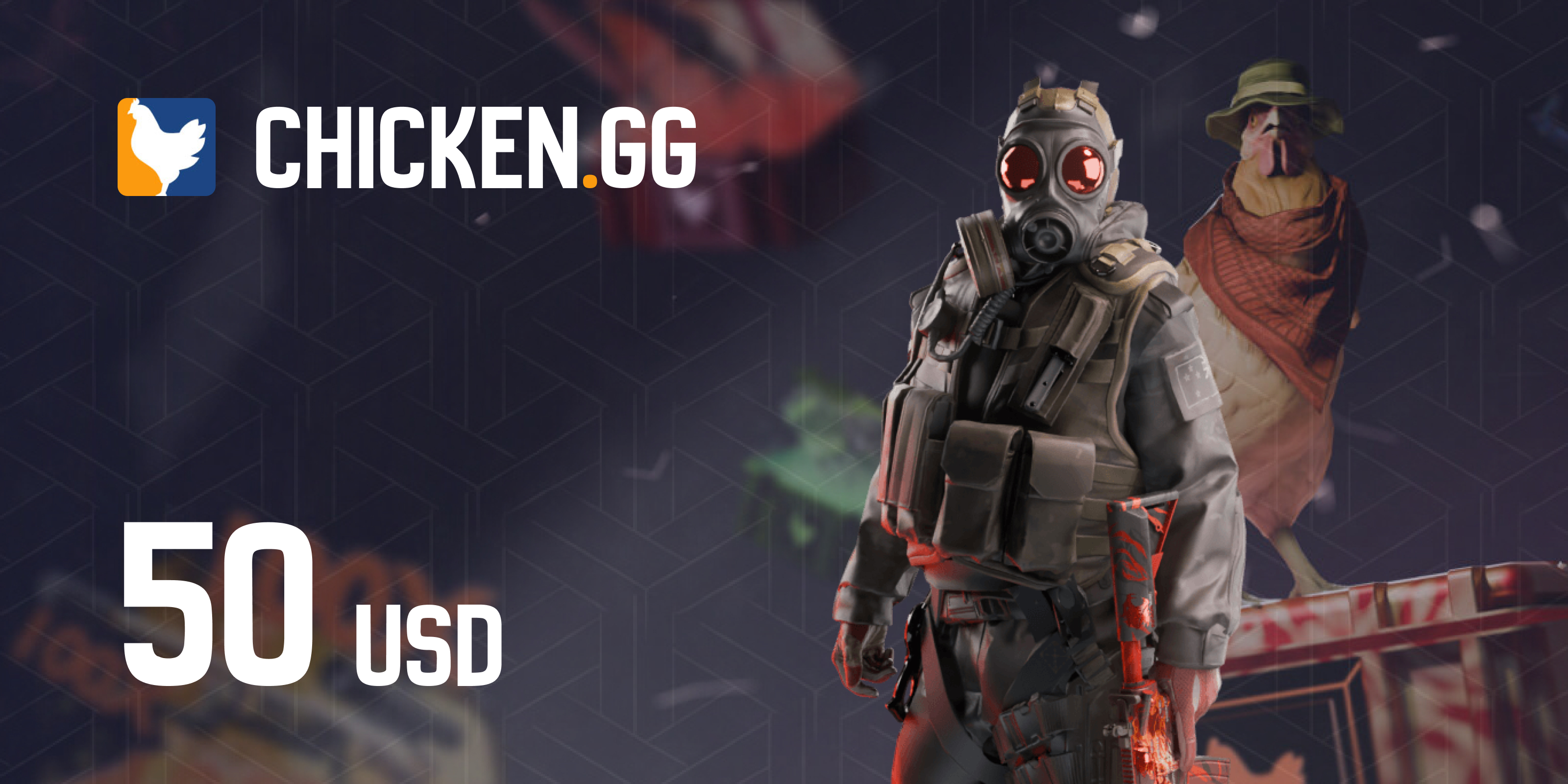 Chicken gg Gift Card 50 USD