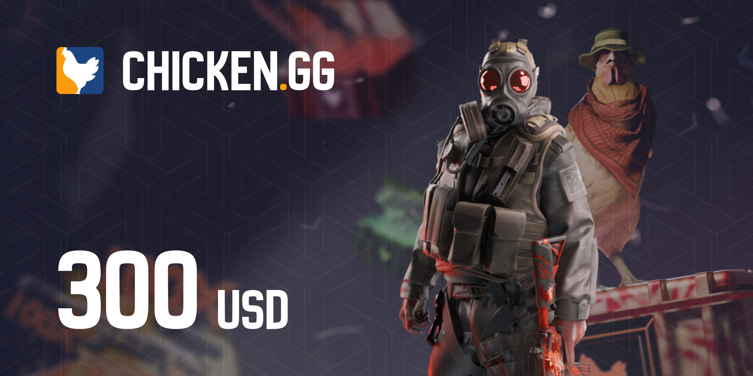 Chicken gg Gift Card 300 USD