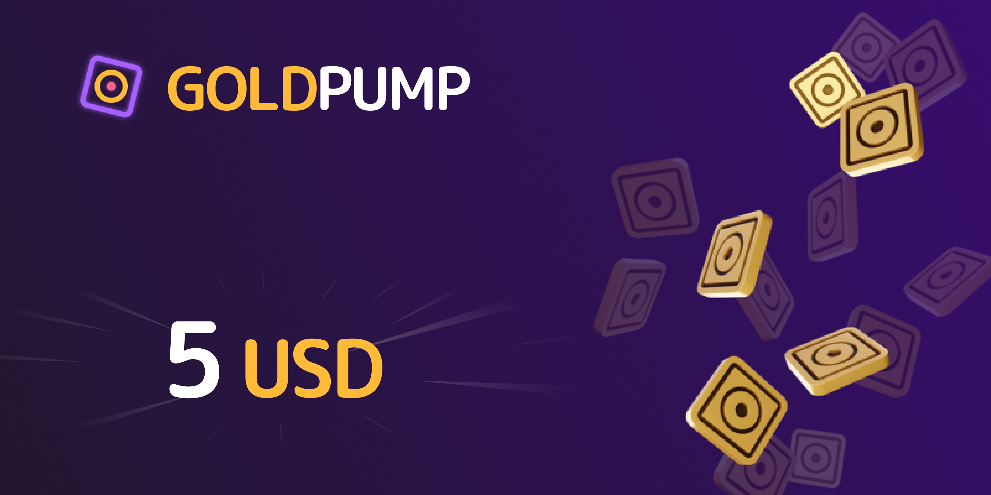 GoldPump Gift Card 5 USD